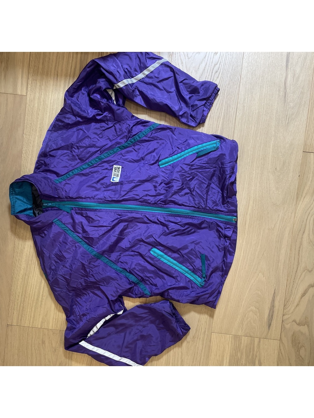 Sierra Designs Adult Purple Windbreaker Jacket – Size M